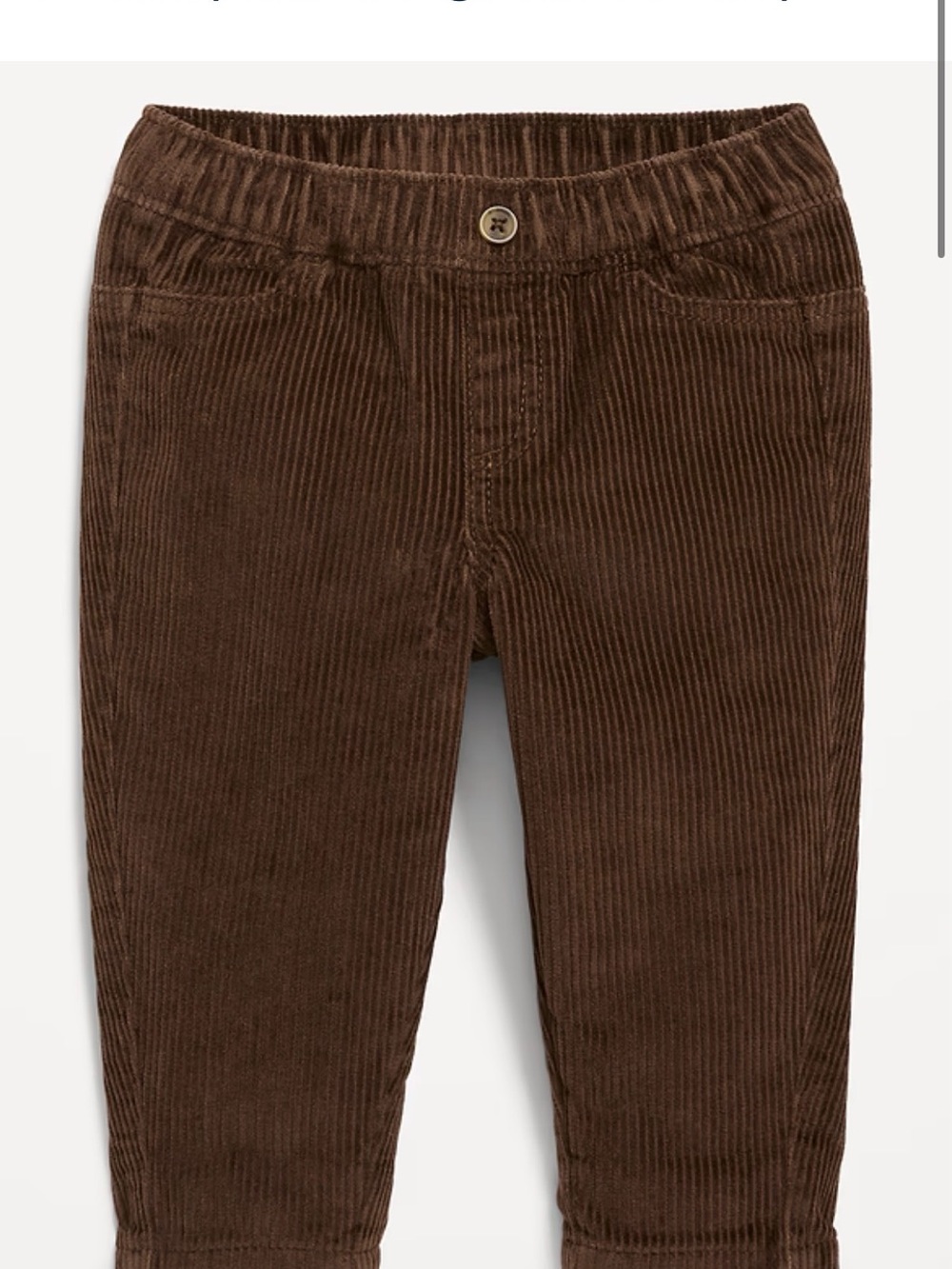 Old Navy Dark Brown Corduroy Kids Pants
